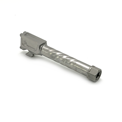 P320c Threaded & Spiral Fluted Barrel - Stainless Finish 9mm